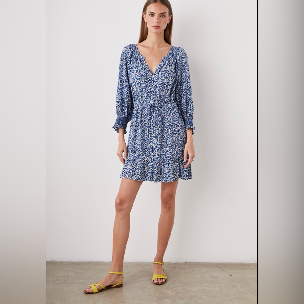 NWT Rails Eliza dress in ice chrysanthemum